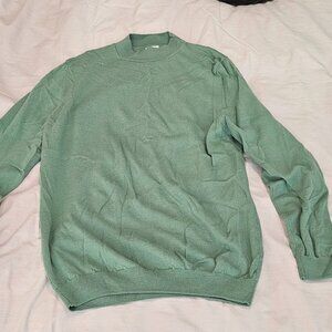 YOung mens mock turtle neck sweater